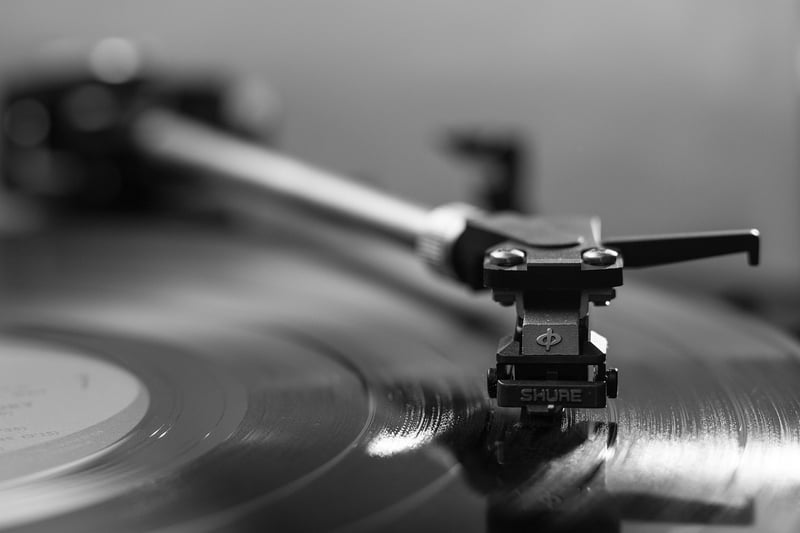 Vinyl Record Clock